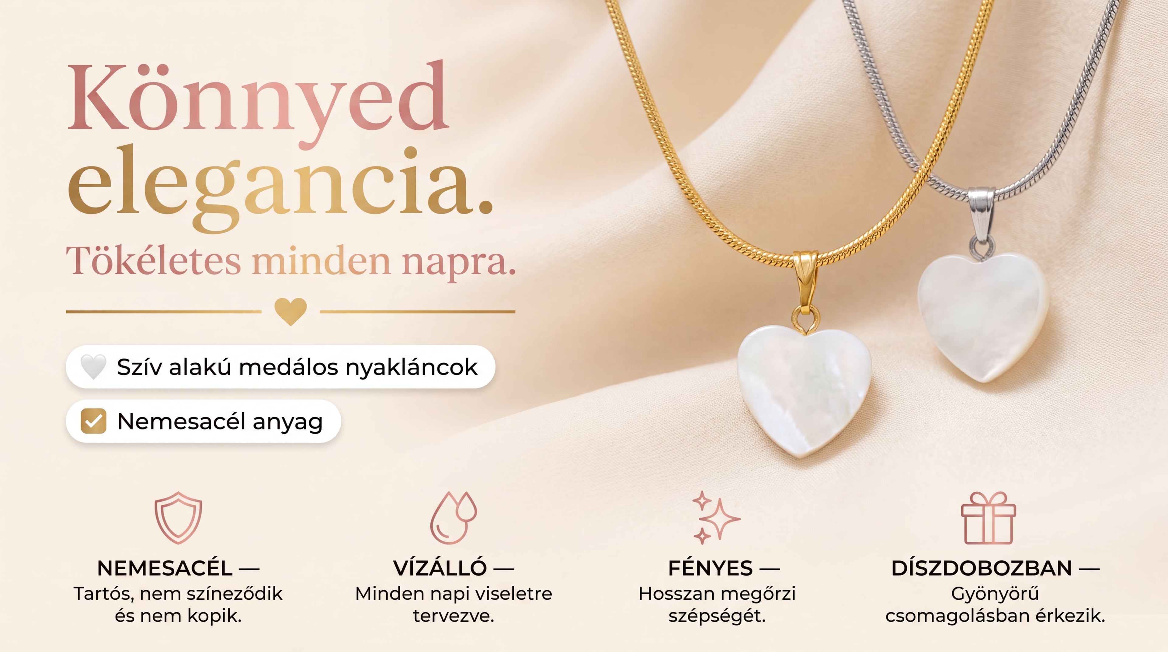 Pillangó Hatás nyakláncok